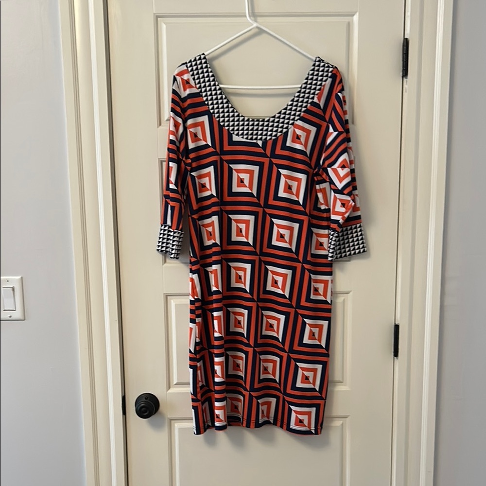 Tracy Negoshian Pattern Dress